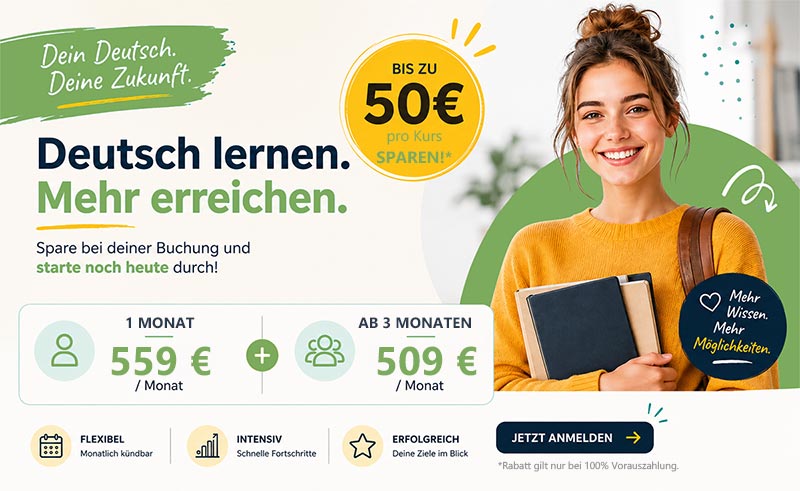 Angebot – Deutsch lernen in der Sprachschule Aktiv Passau Angebot – Deutsch lernen in der Sprachschule Aktiv Passau